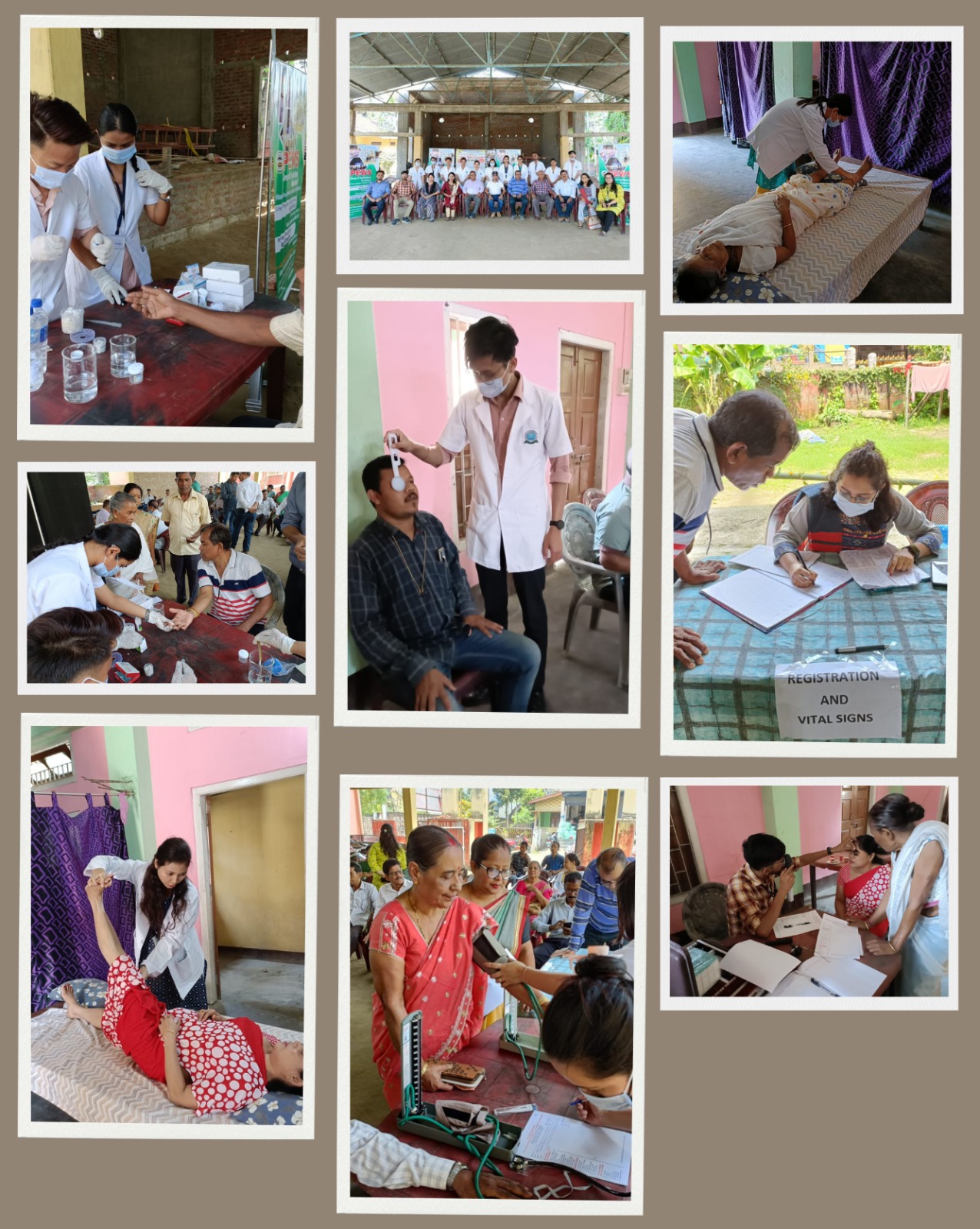 FREE HEALTH CAMP AT MORIGAON