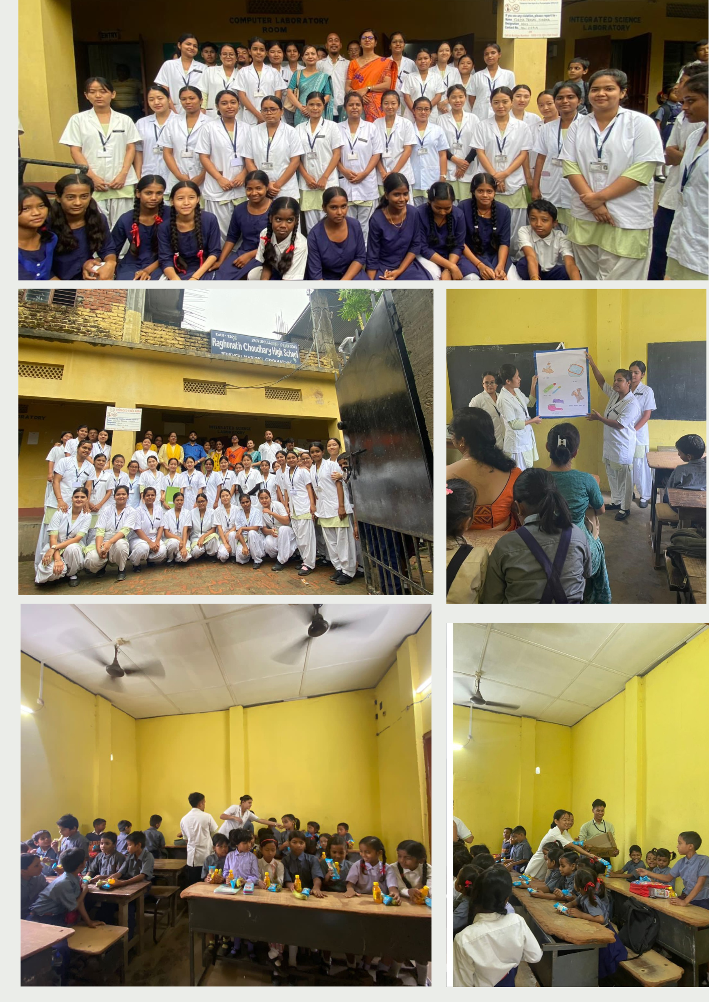 A HEALTH AWARENESS PROGRAM ON "PERSONAL HYGIENE" W...