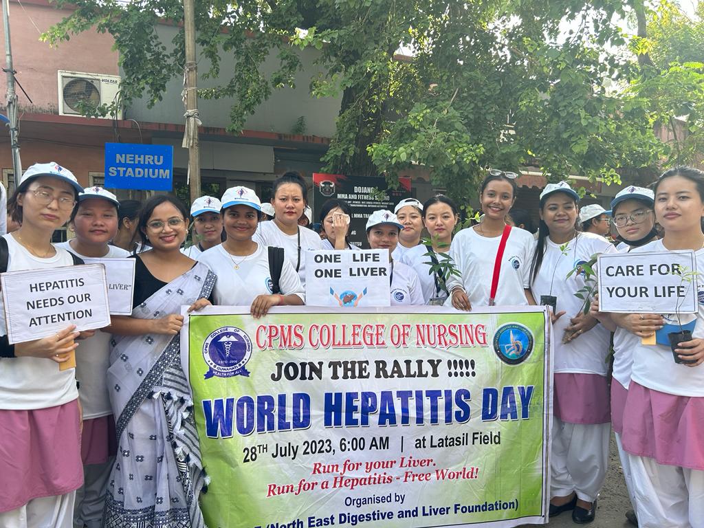 Nursing Students Took Part in the Rally Held in Ce...