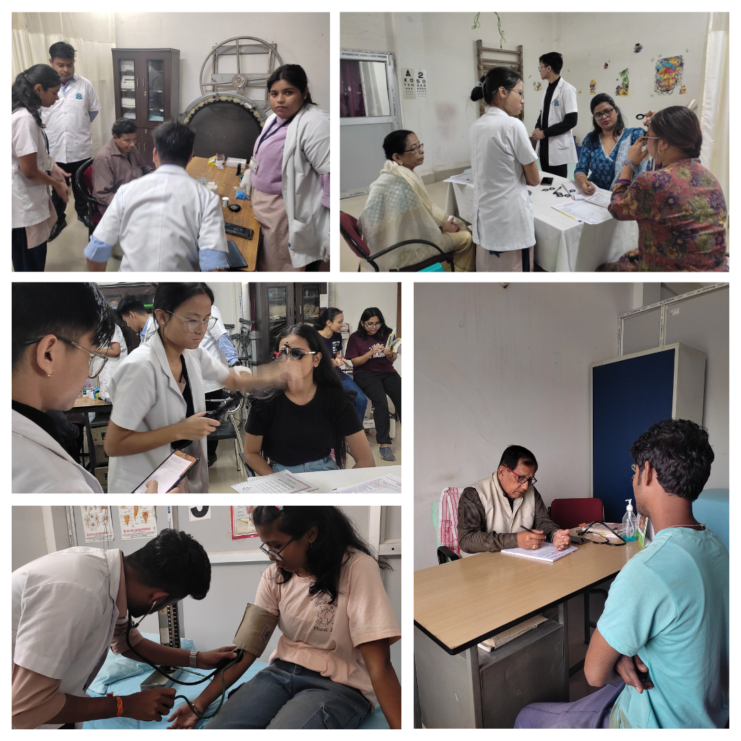 A free health camp organized by PEWS Group of Inst...