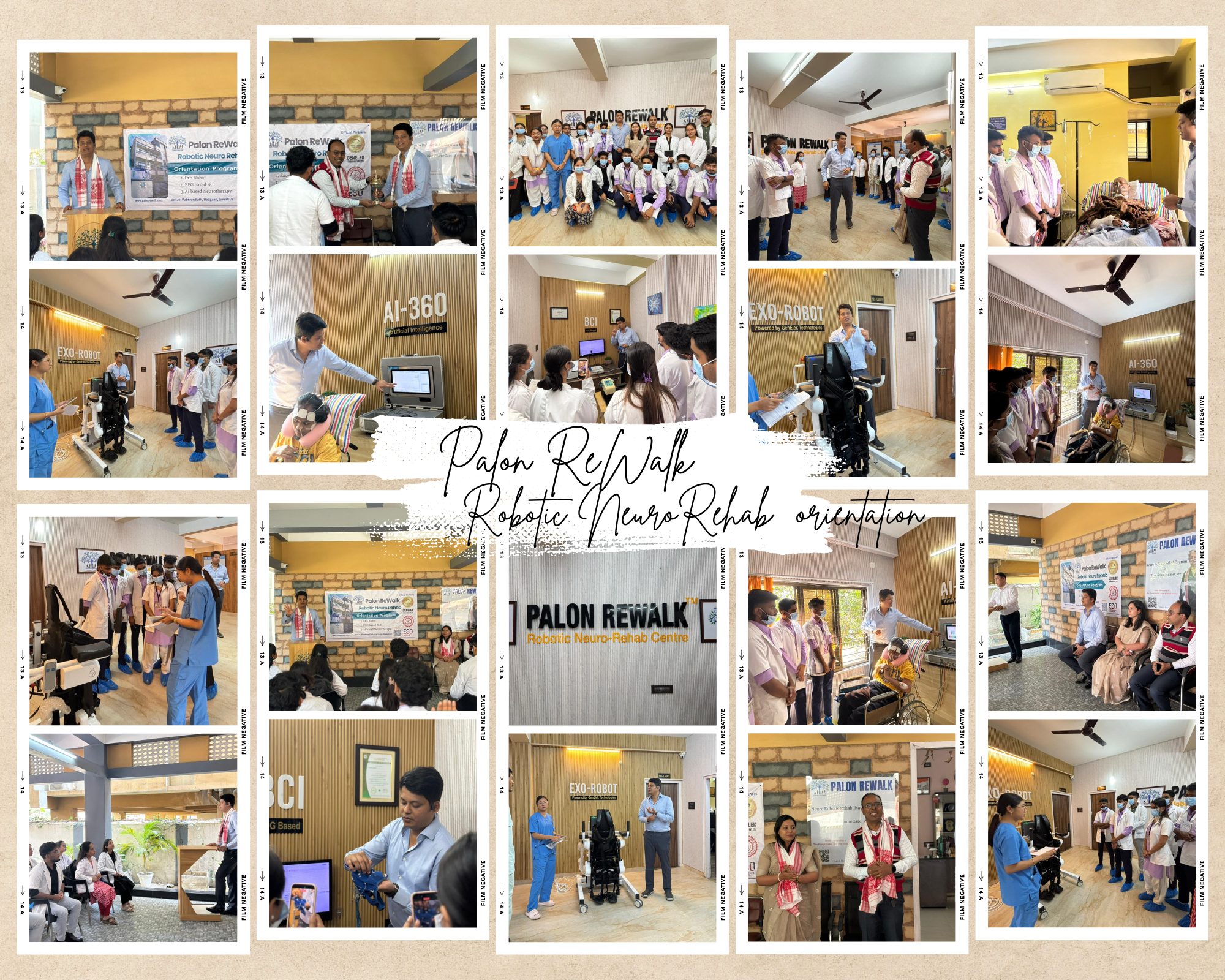 Robotic NeuroRehab Orientation in Palon ReWalk