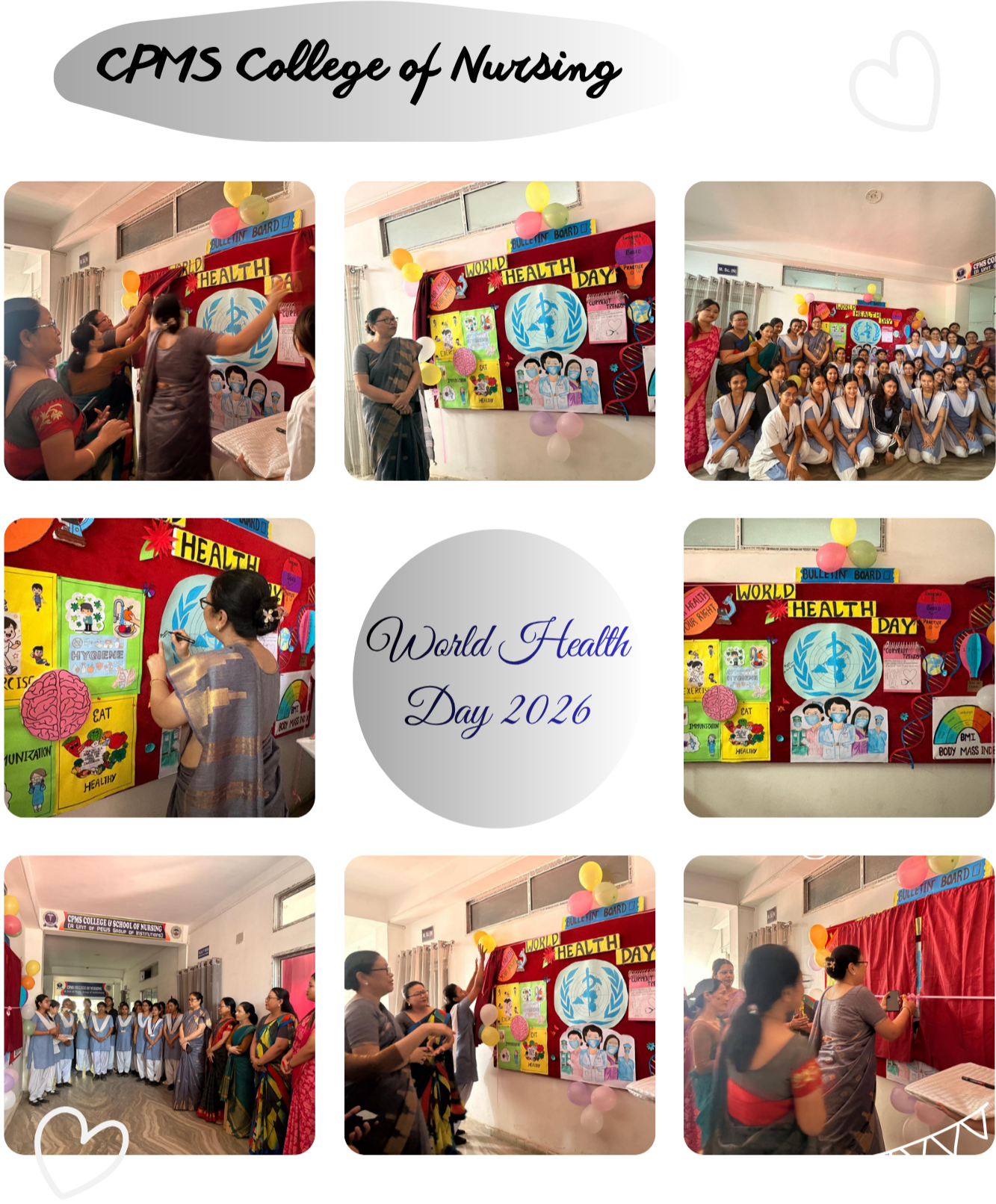 World Health Day 2026 Bulletin board